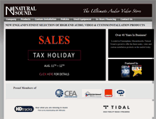 Tablet Screenshot of natural-soundcom.siteprotect.net