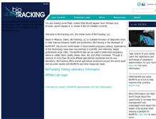 Tablet Screenshot of biotrackingcom.siteprotect.net